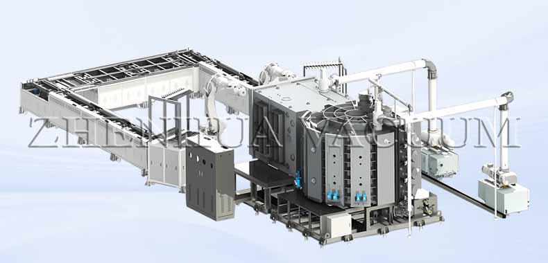 连续式磁控溅射光学镀膜设备2550-小图
